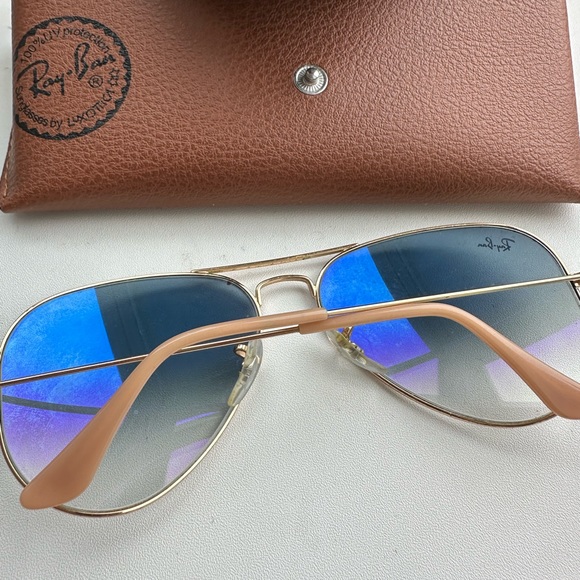 Blue aviator ray bans - Picture 2 of 2